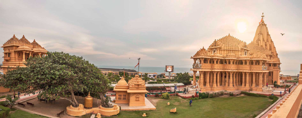 somnath jyotirling- cover with chardham yatra to badrinath, puri, jaggnath puri, rameshwaram by enchant aviation
